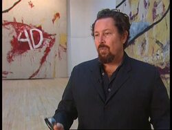 UK - Showman Schnabel comes to London News Clip