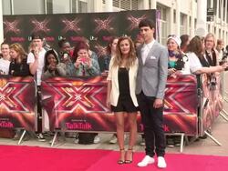 Matt Richardson at X-Factor 2013 Photocall Stock Footage