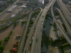 AERIAL WS View of City / New Orleans, Louisiana, United States Stock Footage