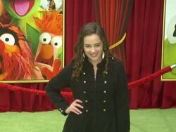 Mary Mouser at the The World Premiere of Walt Disney's 'The Muppets' at Hollywood CA. (Footage by WireImage Video/Getty Images Entertainment Video) Stock Footage
