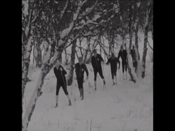 CAN667 INTERNATIONAL SKI TEAMS TRAIN AT RESORT Instructional Video