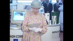 Queen at High Commission in Karachi News Clip