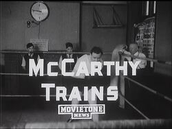 MCCARTHY TRAINS News Clip