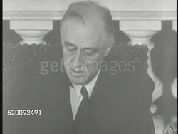 1945: REPORT ON CRIMEA (YALTA) CONFERENCE: President Franklin D. Roosevelt (FDR) continues '...Defeat of Germany...long costly struggle in Pacific...the unconditional surrender of Japan is as essential as defeat of Germany.' Instructional Video