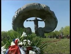 RUSSIA: CHERNOBYL NUCLEAR DISASTER REMEMBERED News Clip