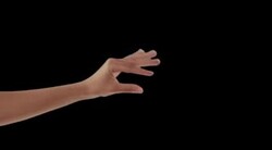 Trackpad Demonstration Chroma Key Stock Footage