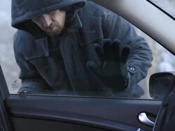 Car Thief Stock Footage