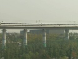 High speed trains in Beijing News Clip