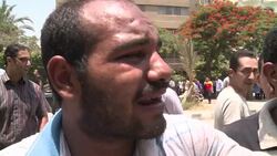 CLEAN : Muslim Brotherhood headquarters burn in Ca News Clip