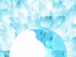 Blue world Stock Footage