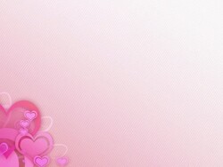 Pink Valentines Day Title Screen Stock Footage