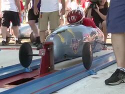 ATMOSPHERE at THE BOXTROLLS Roll Into FirstEnergy All-American Soap Box Derby Stock Footage