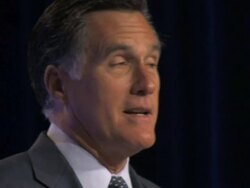 MS ZI ZO  Mitt Romney candidate of  Republican Party  giving speech on stage at  Values Voters Summit Audio / Washington, DC, United States Stock Footage