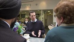 George Osborne meeting voters in Brentford News Clip