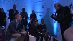 Prince William attends Blue Planet II premiere News Clip