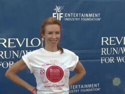Challen Cates at 20th Annual EIF Revlon Run/Walk For Women 5/11/2013 in Los Angeles, CA.(Footage by WireImage Video/Getty Images Entertainment Video) Stock Footage