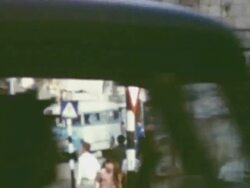 Jaffa Street and Zion Square Stock Footage