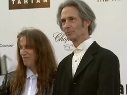 Patti Smith (left) at the amfAR Cinema Against AIDS Gala at Antibes . (Footage by WireImage Video/GettyImages) Stock Footage