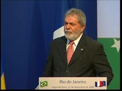 Sarkozy and Barroso meet Lula for second Brazil-EU summit News Clip