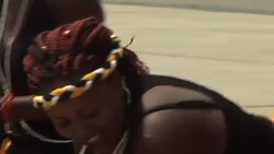 CLEAN : Mugabe welcomes rare VIP visitor as Chinas Xi arrives (2) News Clip