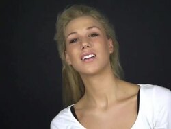 woman posing Stock Footage