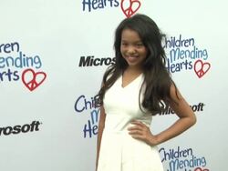 Daphne Blunt at Children Mending Hearts 4th Annual Spring Benefit on 4/22/12 in Pacific Palisades, CA. Stock Footage