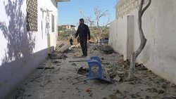 CLEAN : Strikes on the Syrian village in Idlib kill six: monitor News Clip