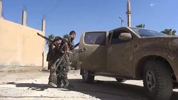 CLEAN : US backed forces fight jihadists inside Raqa News Clip