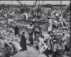 Nr. Khartoum - Building a new dam. News Clip