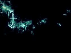 Digital Network Stock Footage