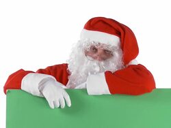 Santa Is Sleepy Stock Footage