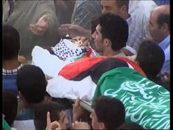 WEST BANK: RAMALLAH/NABLUS: FUNERALS (2) News Clip
