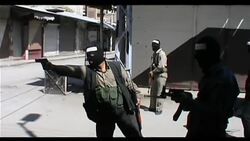 Footage shows previous clashes in Damascus suburb News Clip