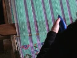 HD Kira Weaving Stock Footage