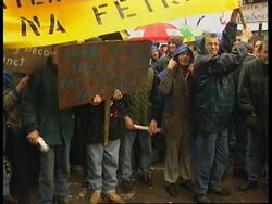 IRELAND: FARMERS AND POLICE CLASH AT EU AGRICULTURE MEETING News Clip