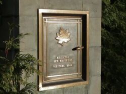 SHADOWS OF WAR: St. Julien Memorial Stock Footage