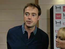 INTERVIEW Jamie Theakston and Emma Bunton on Help The Heroes, soldiers, families at the Help The Heroes Concert at London England. (Footage by WireImage Video/GettyImages) Stock Footage