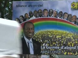 CLEAN: Guinea halts presidential run-off News Clip