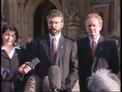 UK: LONDON: SPEAKER OF HOC TURNS DOWN SINN FEIN REQUEST News Clip