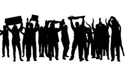 Protest Stock Footage