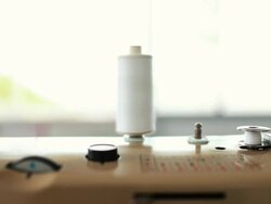 Sewing Machine Stock Footage