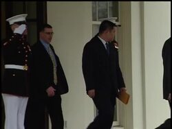 Chinese Foreign Minister Yang Jiechi has Oval Office meeting with President Barack Obama - and leaves West Wing News Clip