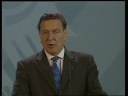 WRAP Updated edit of Aznar and Schroeder presser News Clip