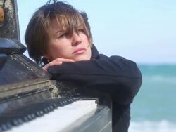 thoughtful young woman and an old piano Stock Footage