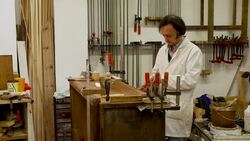 Antiques restoration Stock Footage