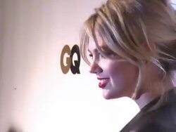 Kate Upton  at GQ, Lacoste and Mercedes-Benz Celebrate the Super Bowl in New Orleans with Special Musical Performance by Lil Wayne Stock Footage
