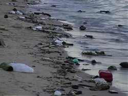 dirty sea Stock Footage