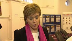 Nicola Sturgeon Interview on Community Integration News Clip