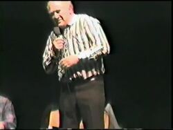 Ken Kesey tells a joke involving Quasimodo Stock Footage