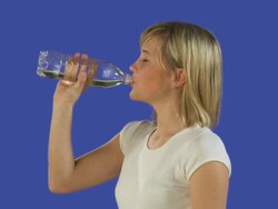 HD: Drinking Water Stock Footage